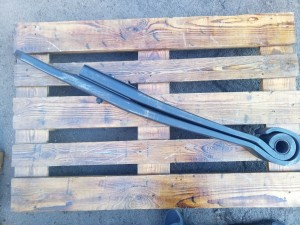 88136200 Ресору 2 лист. BPW 0508213200 БО