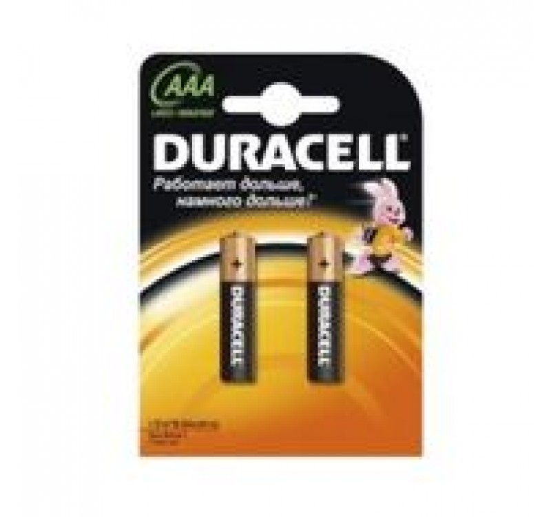 Батарейки Duracell LR3 AAA мініпальчикова (у блістері)