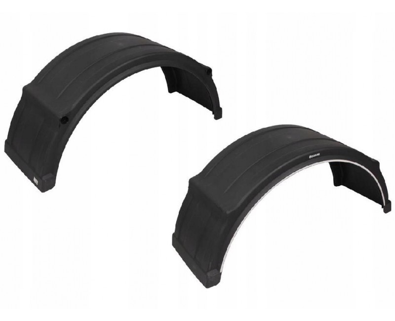 Крыло на бомбу 1300*460*1900мм (белая полоса)(встроенное крепление) (пр-во DOMAR)