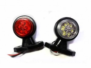 Ліхтар габаритний ріг LED прямий 3 см, міні