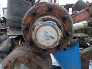 Ступиця ROR тип TM 19.5 та 17.5 (6 болтів . 8 шпильок)