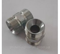 Штуцер переходной S24хS27 (М20x1,5-М22x1,5) <ДК>