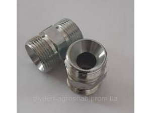 Штуцер перехідний S24хS27 (М20x1,5-М22x1,5) <ДК>