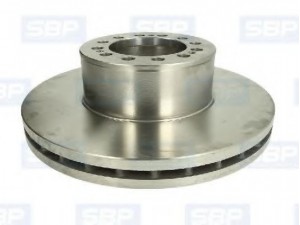 Гальмівний диск 432x45 MAN (вир-во SBP)