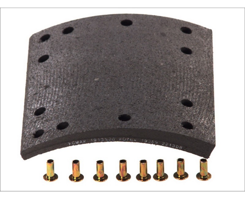 Накладки гальм. 419х219,2 станд. ROR,Trailor (вир-во Lumag)