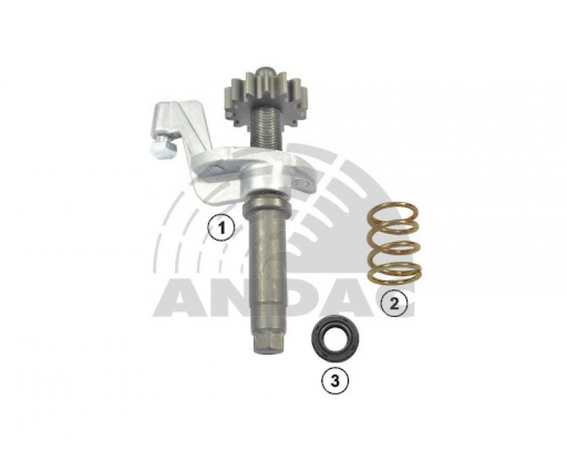 Вал регулювання. супорта MERITOR ELSA195,ELSA225 (вир-во Andtech)