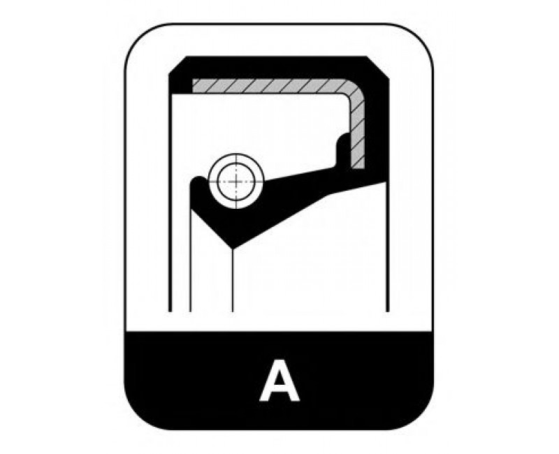 Кільце ущільнюючого вала 42х56х7 (пр-во Elring)
