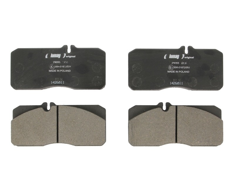 Колодки гальм. диск. (компл. на вісь) MAN L2000 (вир-во Contech)