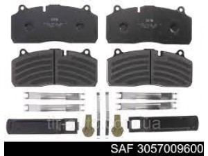 Колодка гальм. диск. (компл. на вісь) SBS2220 (вир-во Lumag)