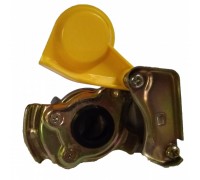 Пневмороз'ємник жовтий M22x1.5 БЕЗ КЛАПАНА (вир-во RIDER)