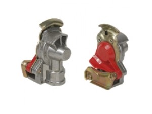 Пневмороз'ємник червоний M22x1.5 З КЛАПАНОМ (вир-во RIDER)