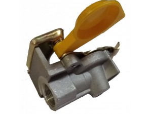 Пневмороз'ємник жовтий M16x1.5 З КЛАПАНОМ (вир-во RIDER)