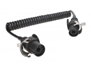 Кабель EBS 7 контактів 3,5м (тягач-напівпричіп) (кручений) (вир-во TRUCKLIGHT)