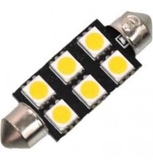 Лампочка софітна (LED) C5W SV8,5-8 41mm 24V10W