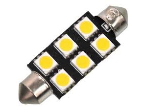 Лампочка софітна (LED) C5W SV8,5-8 41mm 24V10W