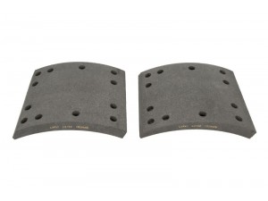 Накладки гальм. (компл. на вісь) 419х178 (Відп.6,35мм) 1-й рем. ROR TA,TC,TM, FRUEHAUF (вир-во Lumag)