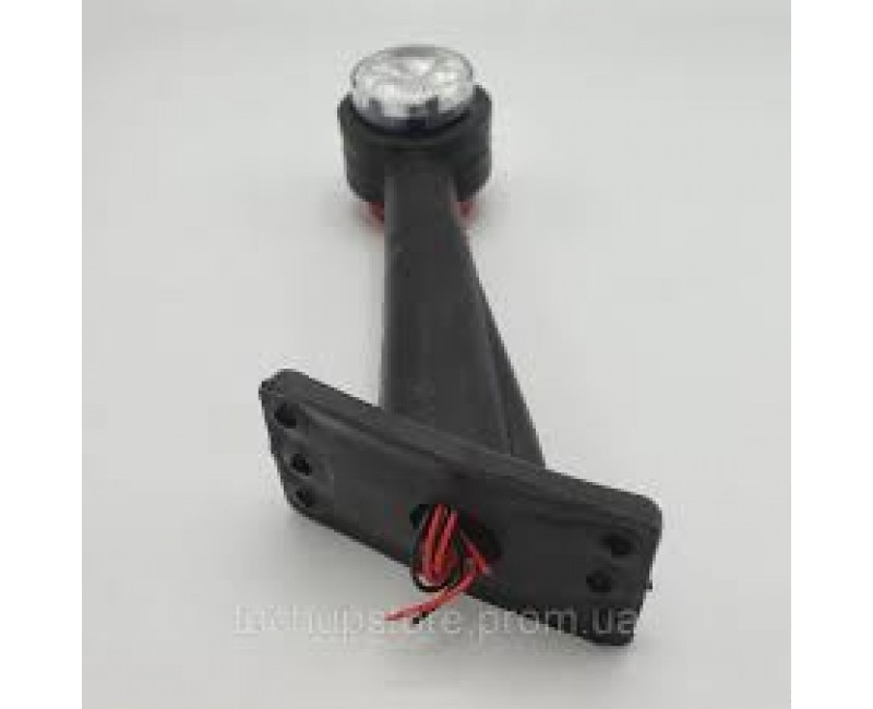 Ліхтар габаритний двоколірний 20 см під кутом 45˚ (лампочка)