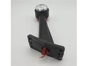 Ліхтар габаритний двокольоровий діодний 20 см під кутом 45˚ LED