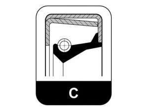 Сальник ступиці  90X120X13 MB (вир-во Elring)