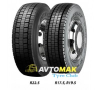 Dunlop SP 444 (ведуча) 235/75 R17.5 132/130M
