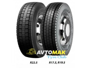 Dunlop SP 444 (ведущая) 235/75 R17.5 132/130M