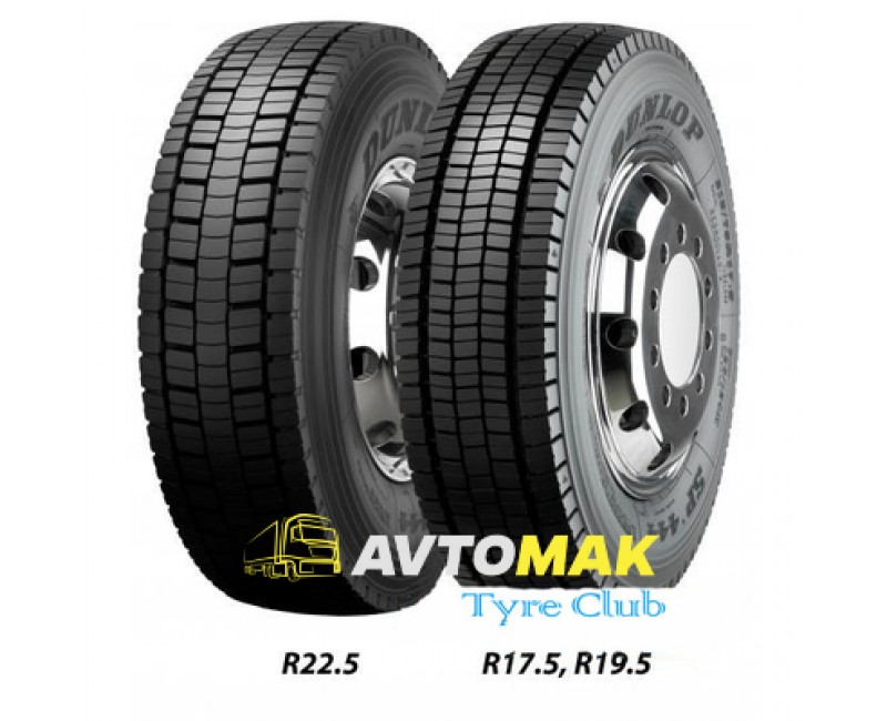 Dunlop SP 444 (ведущая) 245/70 R19.5 136/134M